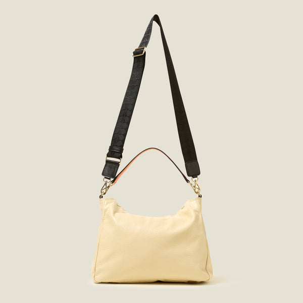 Orla Kiely Softie Shoulder Bag - OK Applique Cream