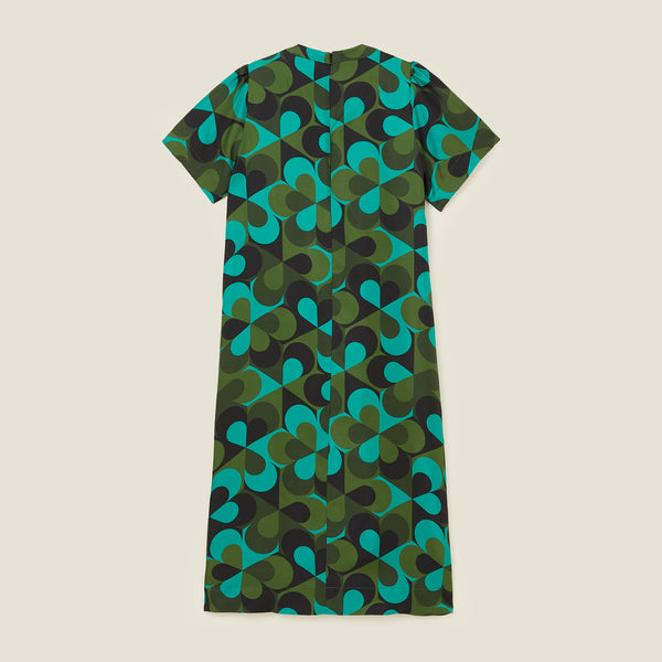 Orla Kiely The Orla Silk Dress - Kaleidoscope