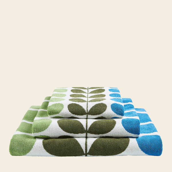 orla kiely Trio Stem Towels Riviera