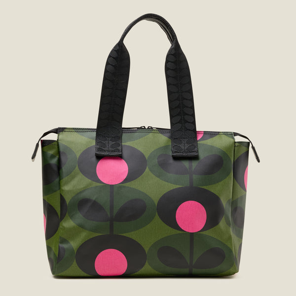 Orla Kiely Walker Tote Bag - Oval Stem Forest