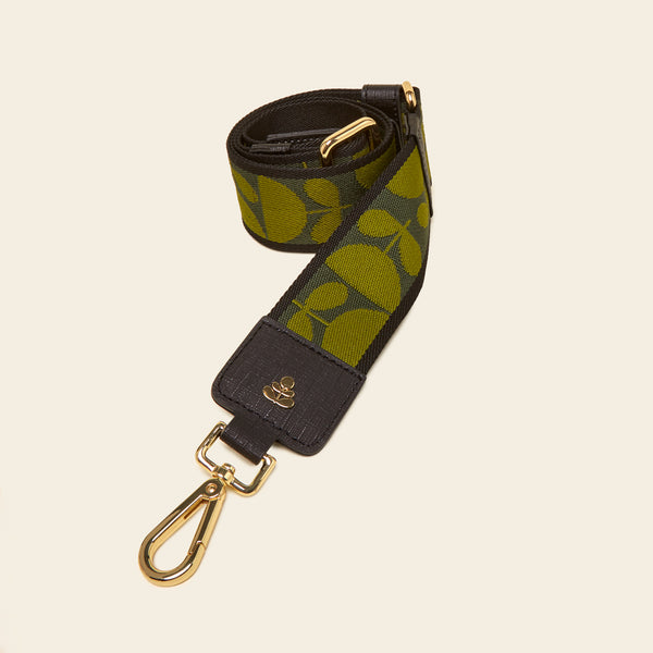 Orla Kiely Webbing Strap - Khaki