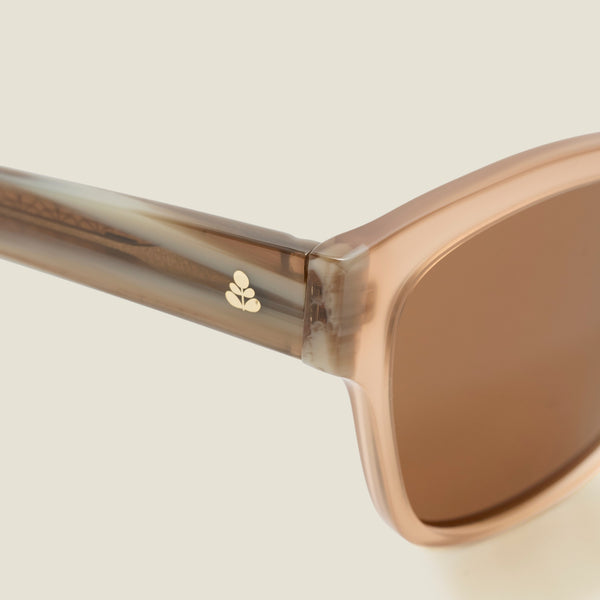 Orla Kiely Wisteria Sunglasses - Pink Champagne