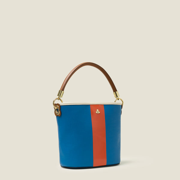 Orla Kiely Smile Sling Crossbody - Colour Block True Blue
