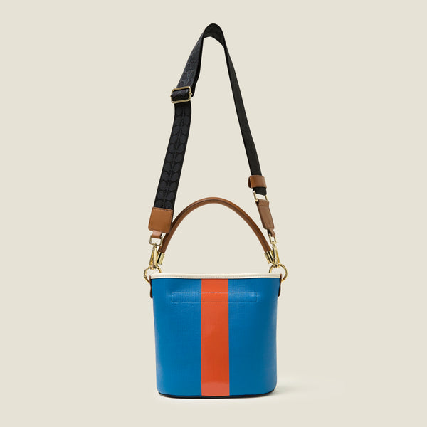 Orla Kiely Smile Sling Crossbody - Colour Block True Blue