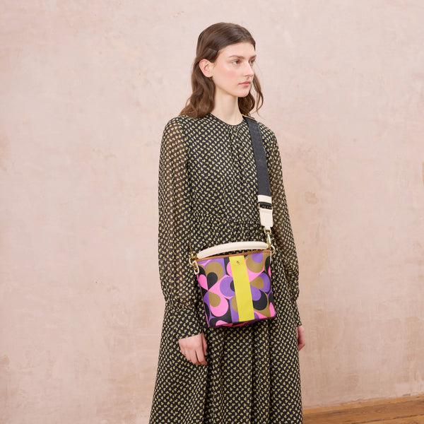 Orla Kiely Smile Sling Crossbody - Kaleidoscope Violet