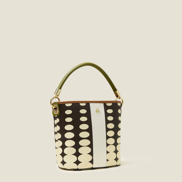 Orla Kiely Smile Sling Crossbody - Optical Oval Mocha