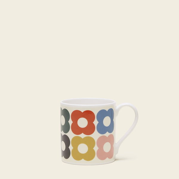 Orla Kiely Standard Mug Set Of 3 - Modern Classic Stem