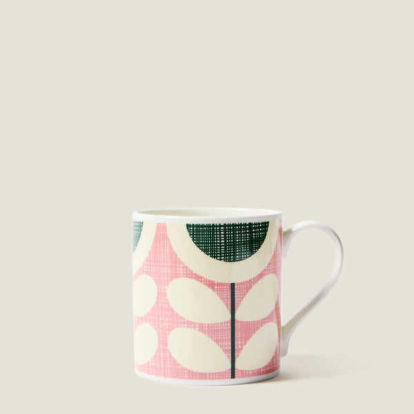 Orla Kiely Standard Mug Set Of 3 - Scribble Sunflower