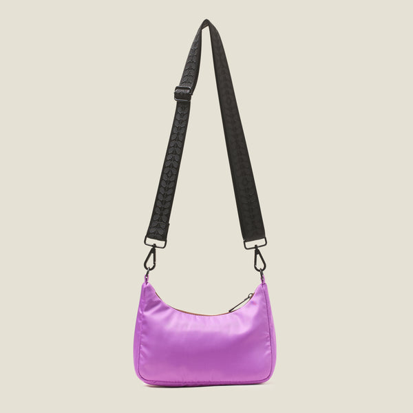 Orla Kiely Venn Mini Shoulder Bag - Colourblock Lilac