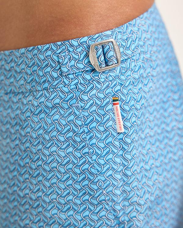 Orlebar Brown Aqua Swim Shorts | Wave-Inspired Sport Style – ORLEBAR BROWN