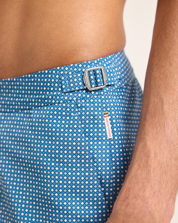 Orlebar Brown Blue Glaze Swim Shorts| Elegant Printed Fit – ORLEBAR BROWN