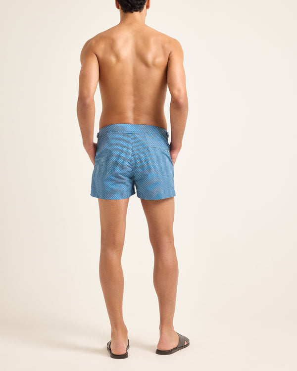 Orlebar Brown Blue Glaze Swim Shorts| Elegant Printed Fit – ORLEBAR BROWN