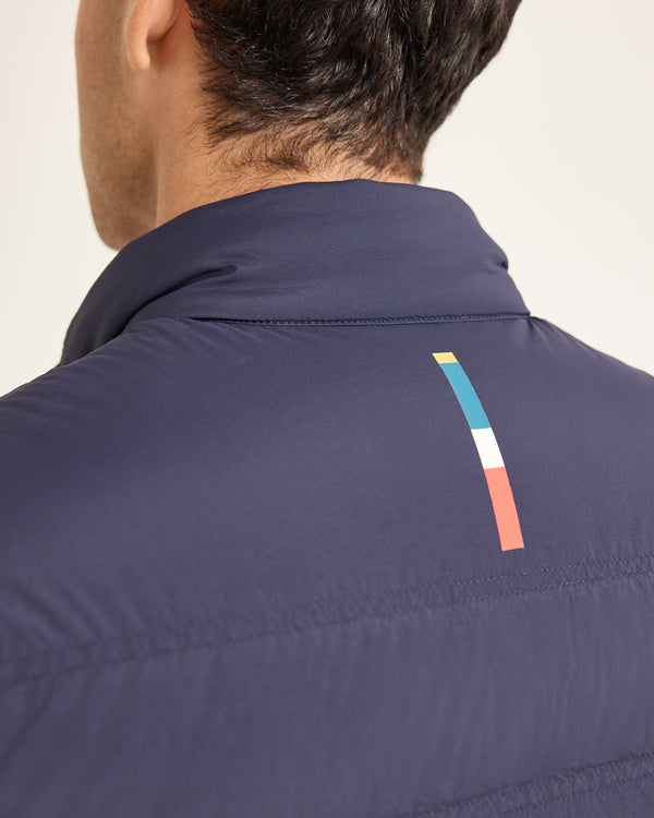 Orlebar Brown Blue Knitted Jacket | Mens Relaxed Luxury Style – ORLEBAR BROWN