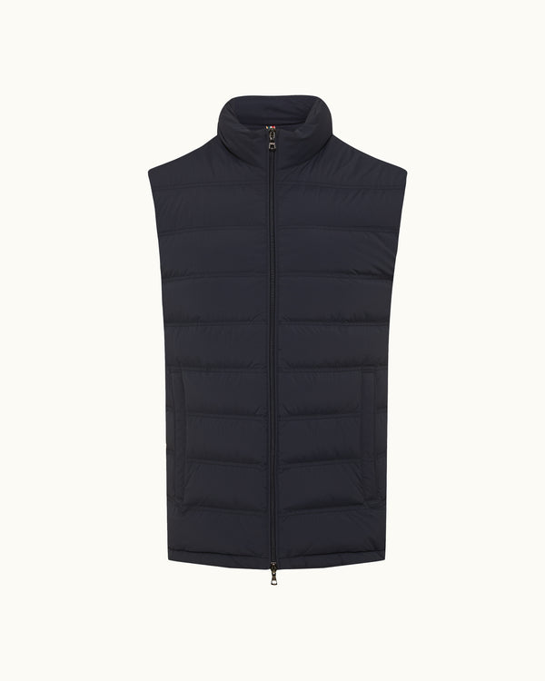 orlebar brown Blue Knitted Jacket | Mens Relaxed Luxury Style – ORLEBAR BROWN