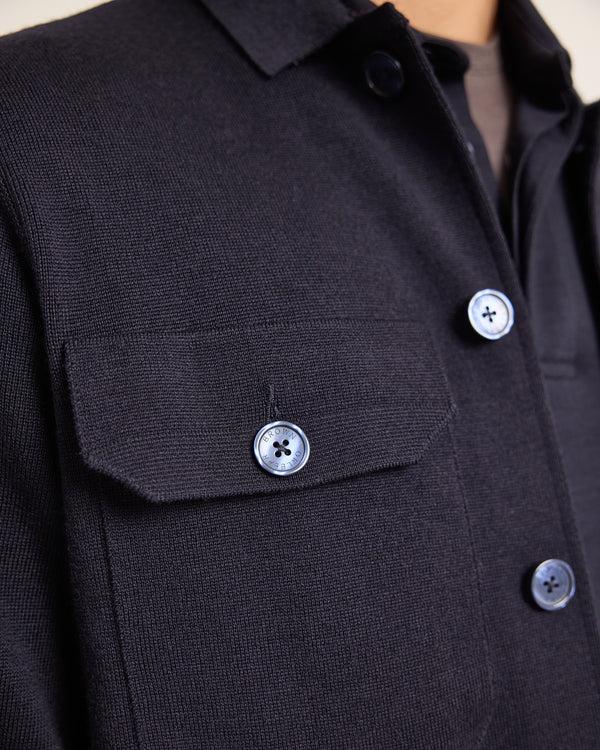 Orlebar Brown Blue Merino Jacket | Mens Lightweight Outerwear – ORLEBAR BROWN