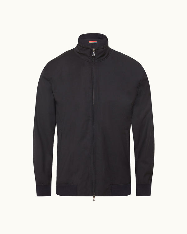 orlebar brown Blue Merino Zip Jacket | Designer Casualwear – ORLEBAR BROWN orlebar brown Blue Merino Zip Jacket | Designer Casualwear – ORLEBAR BROWN