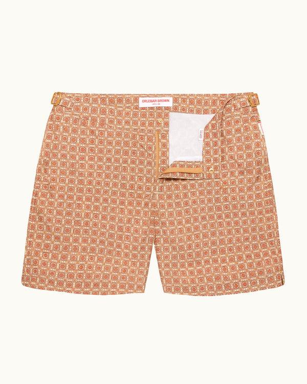 orlebar brown Bronze Printed Swim Shorts | Bold Summer Fit – ORLEBAR BROWN