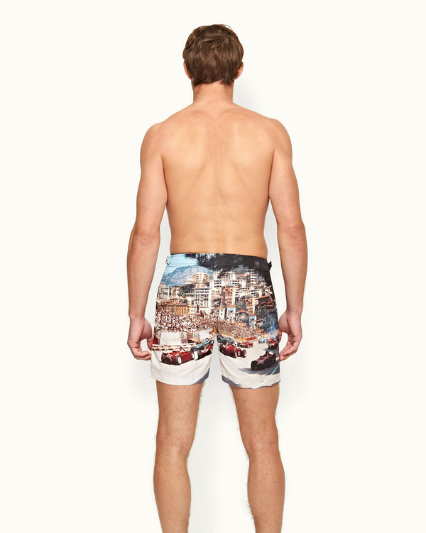 Orlebar Brown Bulldog - Start Your Engines Mid-Length Swim Shorts | Orlebar Brown – ORLEBAR BROWN