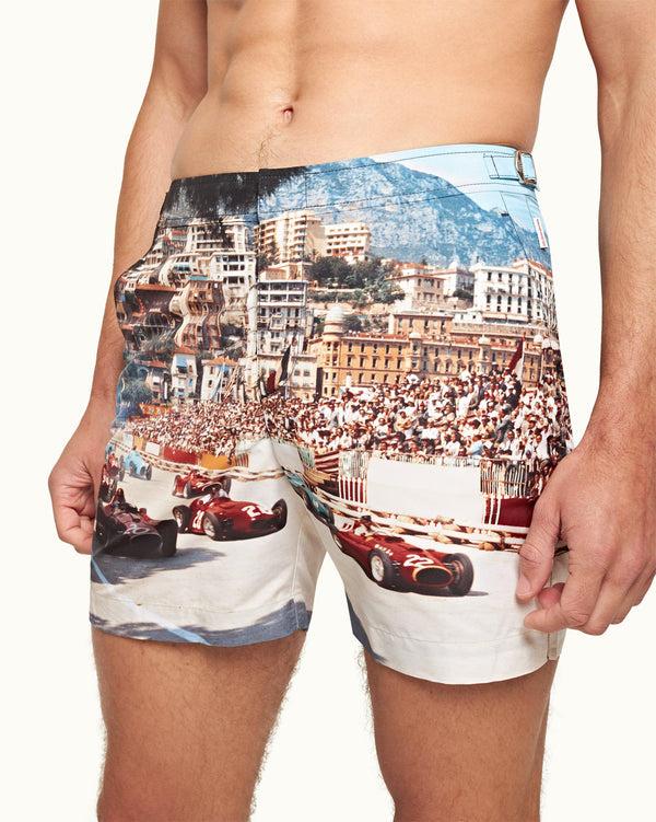 Orlebar Brown Bulldog - Start Your Engines Mid-Length Swim Shorts | Orlebar Brown – ORLEBAR BROWN