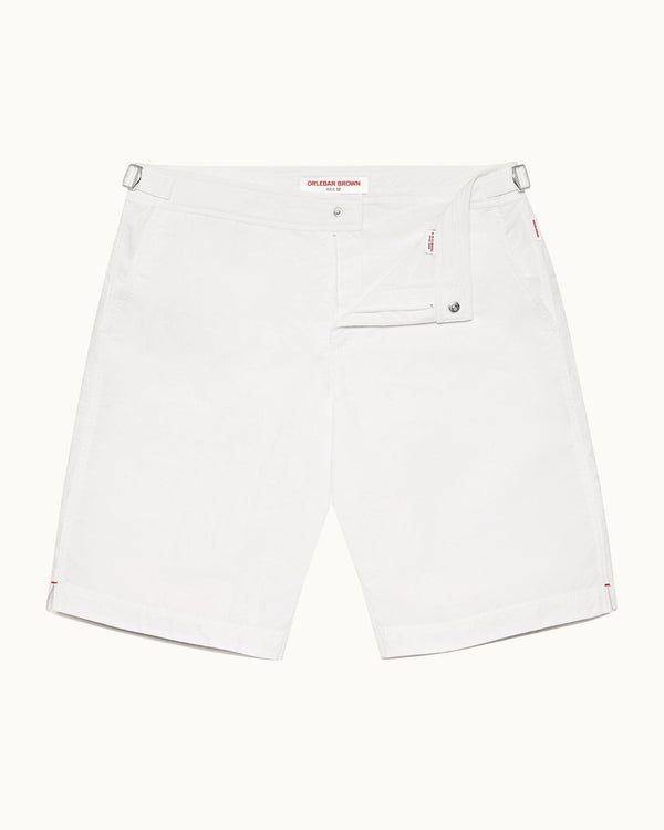 orlebar brown Dane - White Longest-Length Swim Shorts | Orlebar Brown – ORLEBAR BROWN