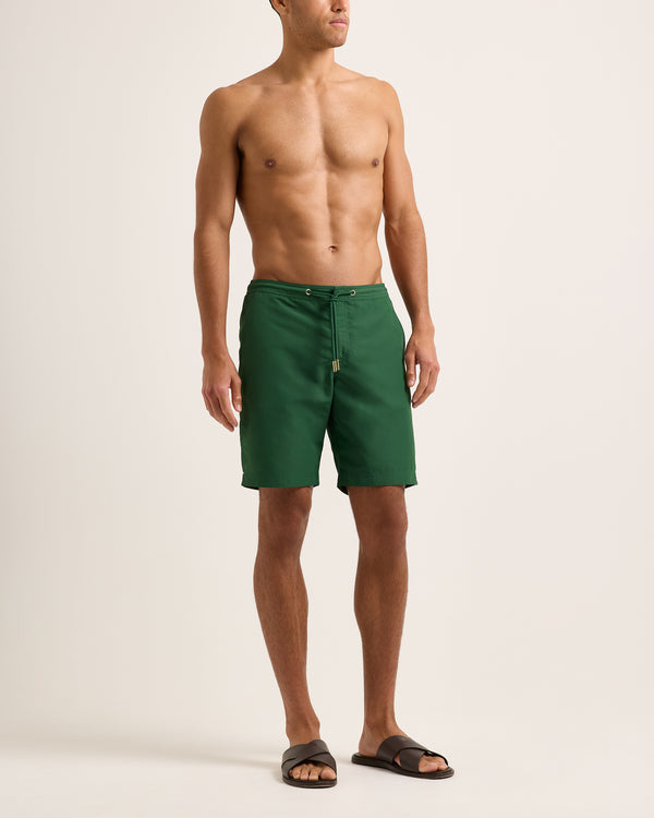 Orlebar Brown Green Drawcord Swim Shorts | Relaxed Fit Tailoring – ORLEBAR BROWN