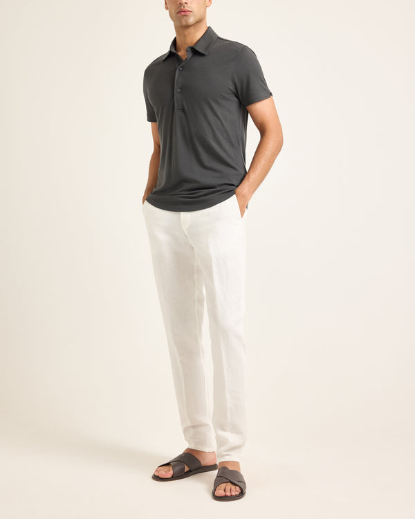 Orlebar Brown Green Merino Polo Shirt | Smart Lightweight Layer – ORLEBAR BROWN