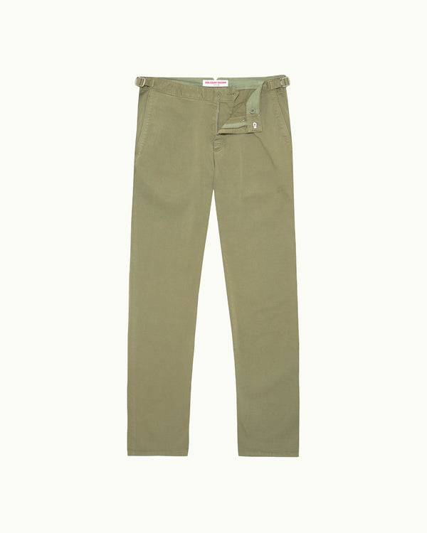 orlebar brown Green Stretch Trousers | Relaxed Smart Casual – ORLEBAR BROWN
