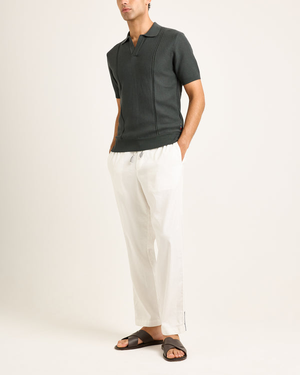 Orlebar Brown Grey Pique Polo Shirt | Soft-Touch Summer Essential – ORLEBAR BROWN