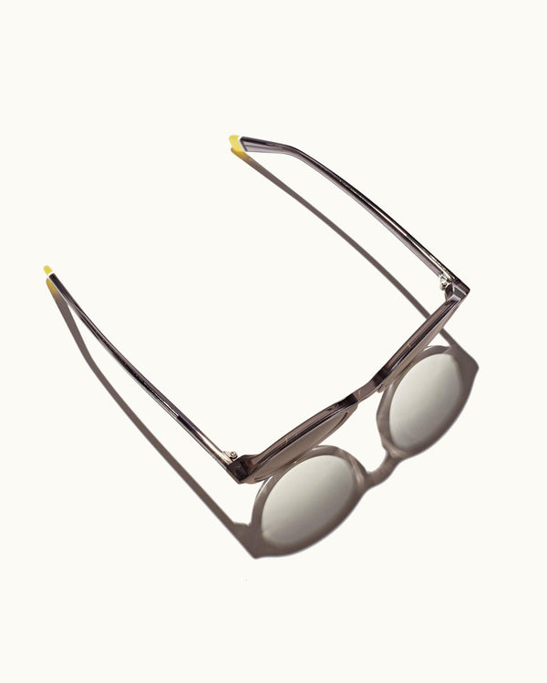 Orlebar Brown Grey Round Sunglasses | Orlebar Brown – ORLEBAR BROWN