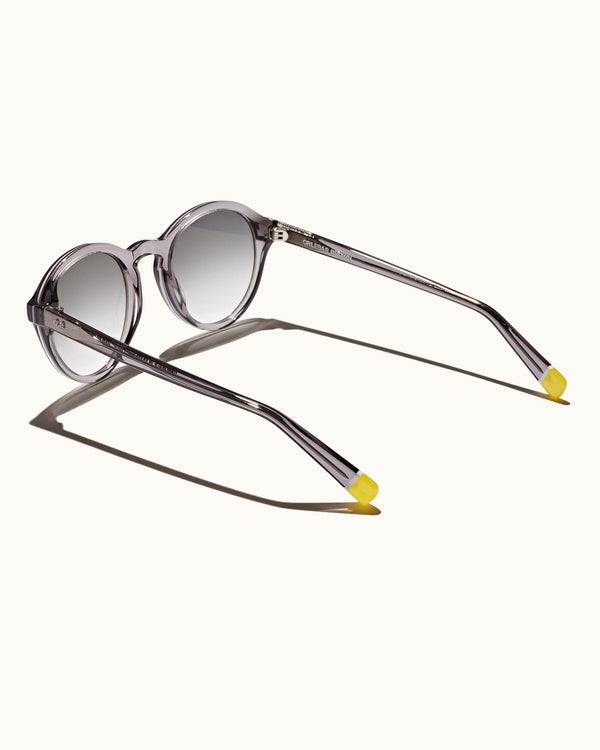 Orlebar Brown Grey Round Sunglasses | Orlebar Brown – ORLEBAR BROWN