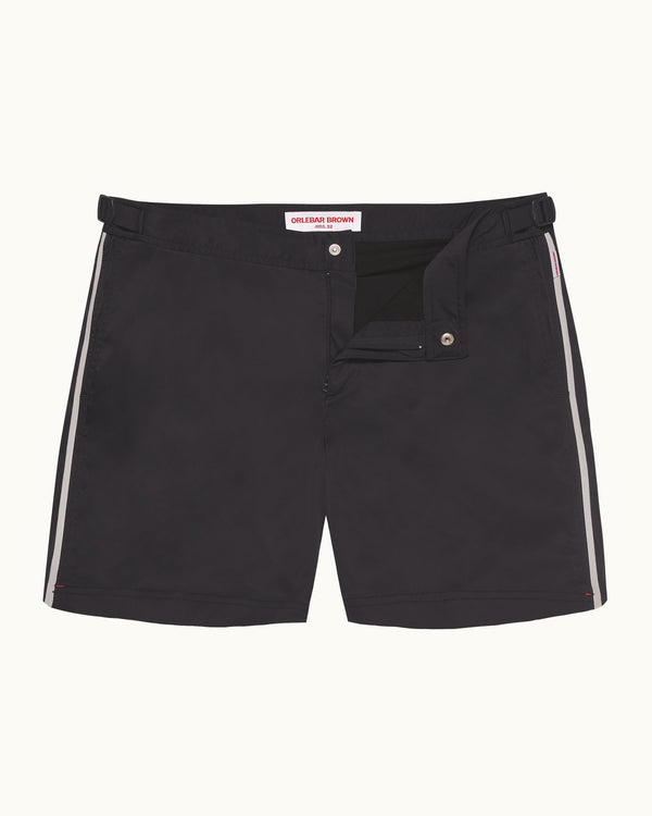 orlebar brown Grey Stretch Swim Shorts | Tailored Resort Look – ORLEBAR BROWN
