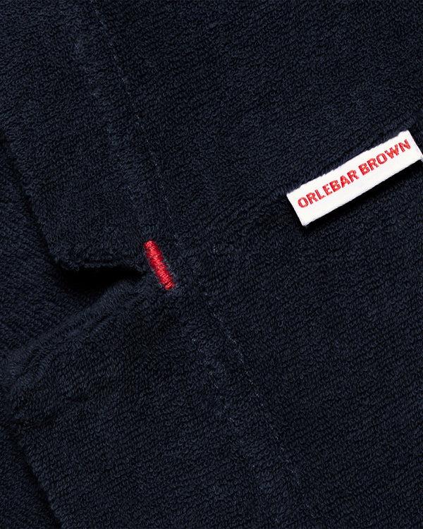 Orlebar Brown Kids' Navy Towelling Resort Polo Shirt – ORLEBAR BROWN