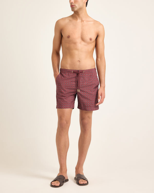 Orlebar Brown Men's Damson Print Swim Shorts | Relaxed Statement Fit – ORLEBAR BROWN