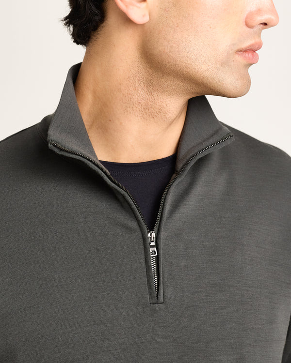 Orlebar Brown Men's Green Merino Sweatshirt | Relaxed Tailored Knit – ORLEBAR BROWN