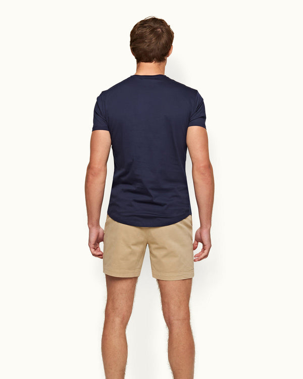 Orlebar Brown Mens Beige Stretch Cotton Shorts | Designer Shorts | Orlebar Brown – ORLEBAR BROWN