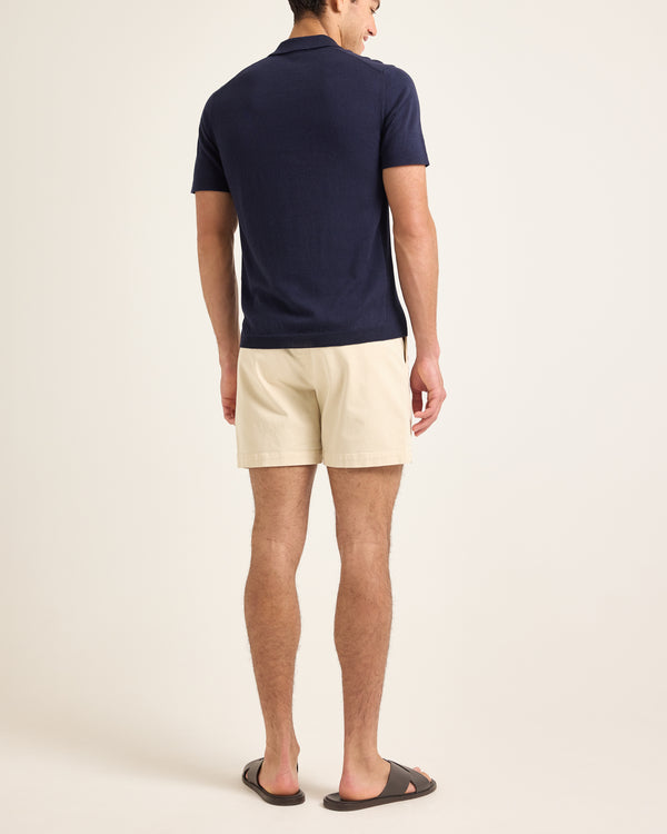 Orlebar Brown Mens Brown Stretch Shorts | Tailored Fit Essential – ORLEBAR BROWN