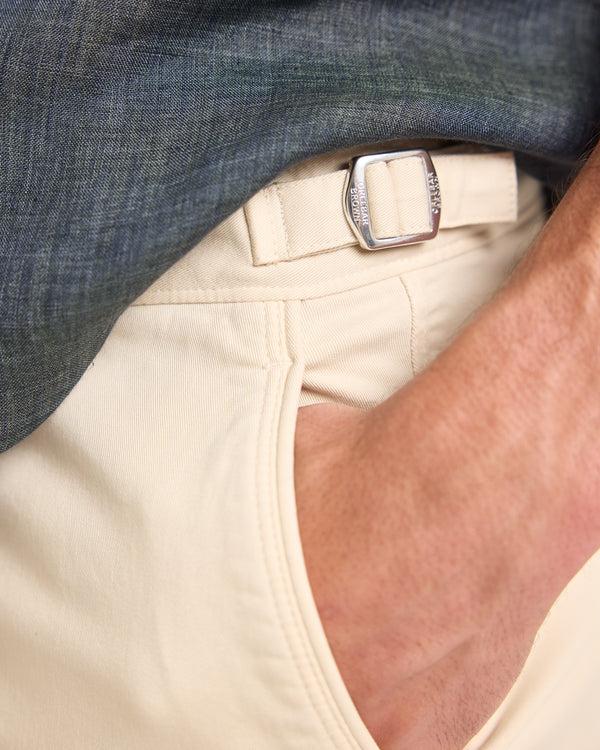 Orlebar Brown Mens Brown Stretch Shorts | Tailored Warm-Weather Fit – ORLEBAR BROWN