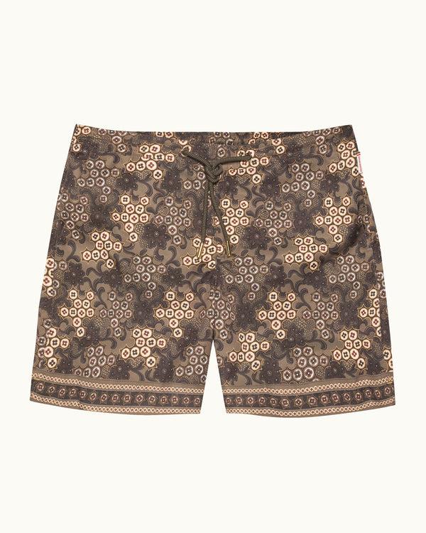 orlebar brown Mens Paisley Swim Shorts | Elegant Drawcord Fit – ORLEBAR BROWN