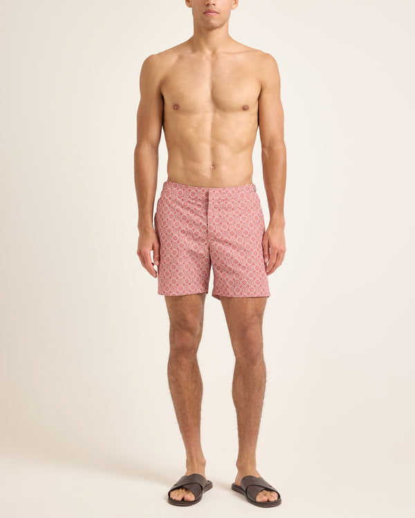 Orlebar Brown Mens Red Printed Swim Shorts | Bold Tailored Fit – ORLEBAR BROWN