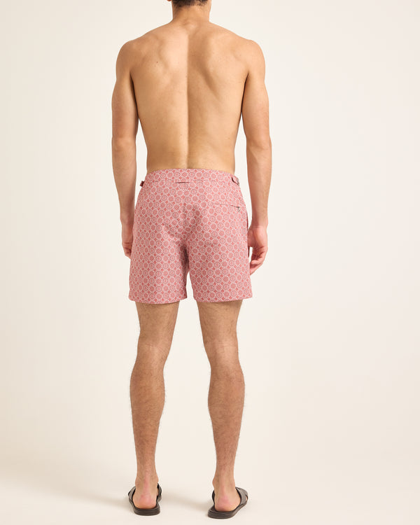 Orlebar Brown Mens Red Printed Swim Shorts | Bold Tailored Fit – ORLEBAR BROWN
