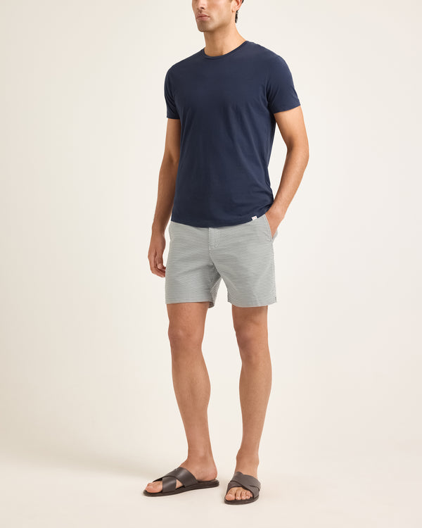 Orlebar Brown OB-T - Navy Tailored Fit Crew Neck T-Shirt | Orlebar Brown – ORLEBAR BROWN