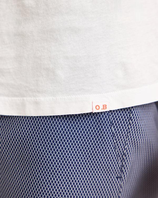 Orlebar Brown OB-T - White Tailored Fit Crew Neck T-Shirt | Orlebar Brown – ORLEBAR BROWN