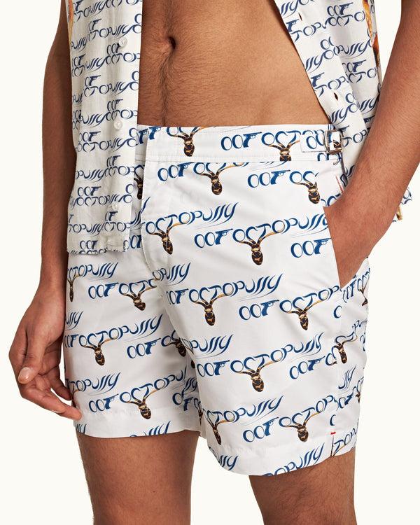 Orlebar Brown Orlebar Brown | 007 Octopussy Repeat Print Mid-Length Swim Shorts – ORLEBAR BROWN