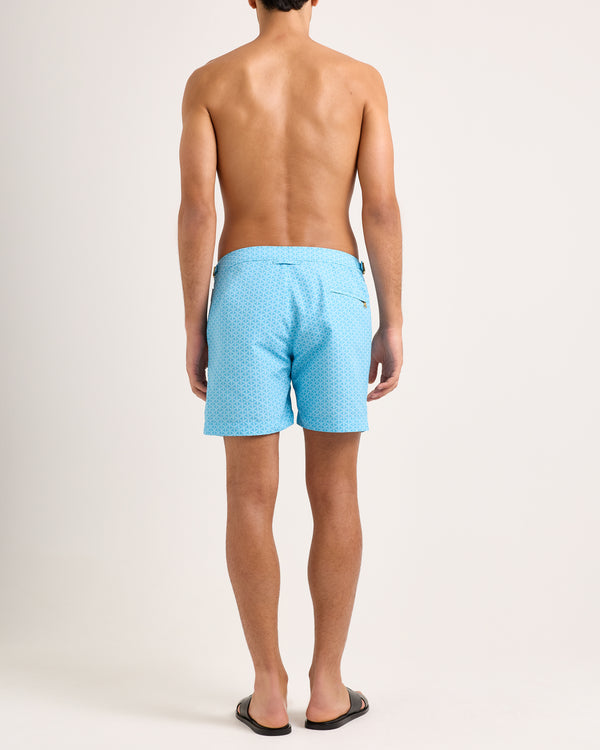 Orlebar Brown Orlebar Brown And Automobili Lamborghini | Geometric Print Mid-Length Swim Shorts – ORLEBAR BROWN