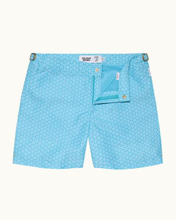 orlebar brown Orlebar Brown And Automobili Lamborghini | Geometric Print Mid-Length Swim Shorts – ORLEBAR BROWN