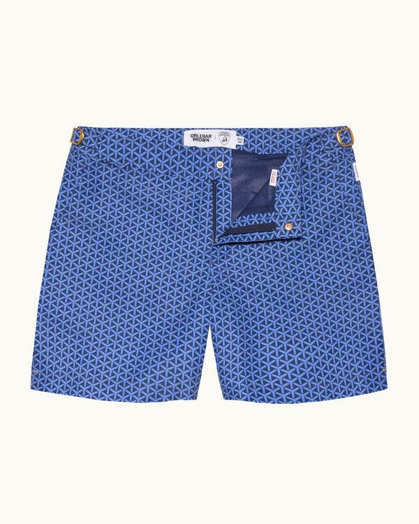 orlebar brown Orlebar Brown And Automobili Lamborghini | Geometric Print Mid-Length Swim Shorts – ORLEBAR BROWN