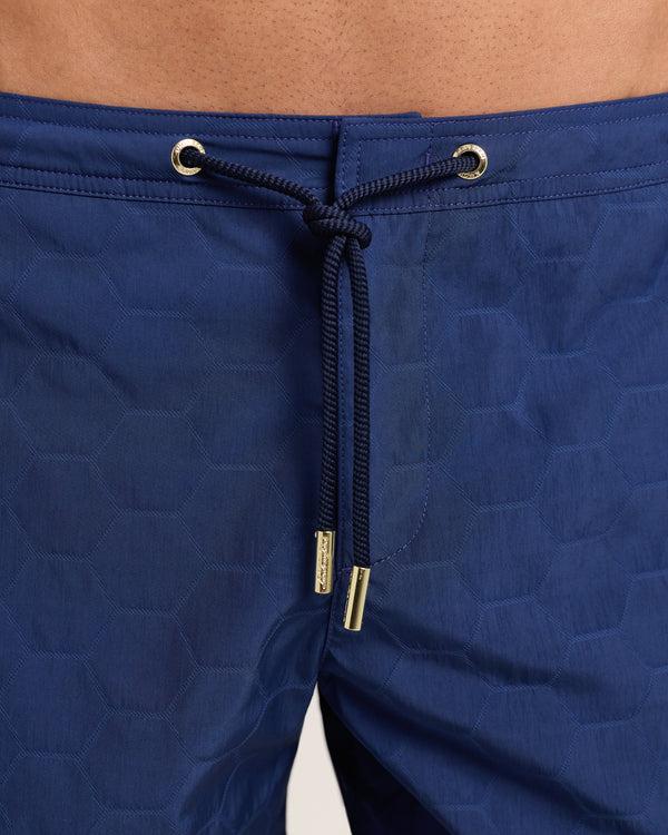 Orlebar Brown Orlebar Brown And Automobili Lamborghini | Geometric Print Mid-Length Drawcord Swim Shorts – ORLEBAR BROWN