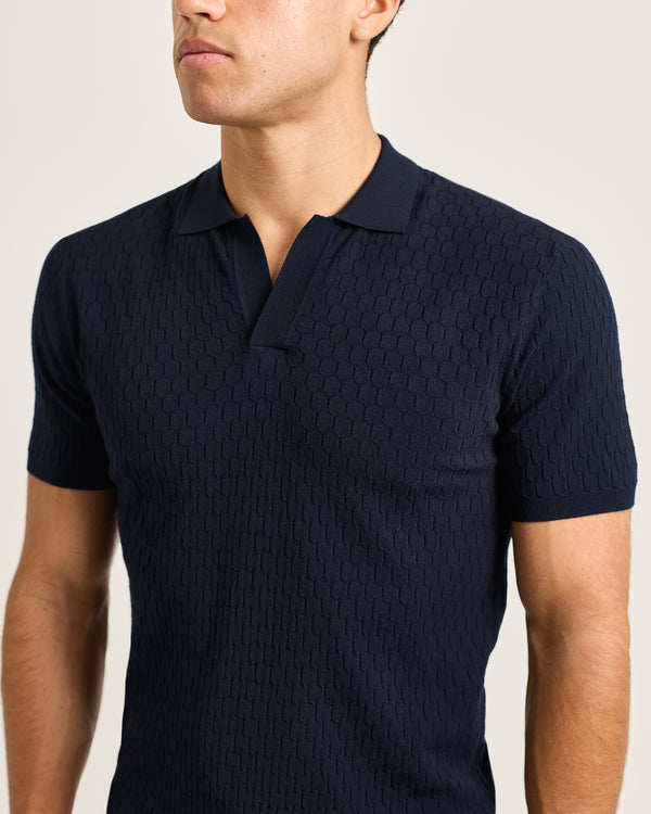 Orlebar Brown Orlebar Brown And Automobili Lamborghini | White Tailored Fit Polo Shirt – ORLEBAR BROWN