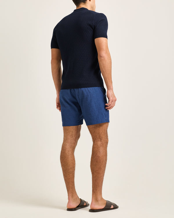 Orlebar Brown Orlebar Brown And Automobili Lamborghini | White Tailored Fit Polo Shirt – ORLEBAR BROWN