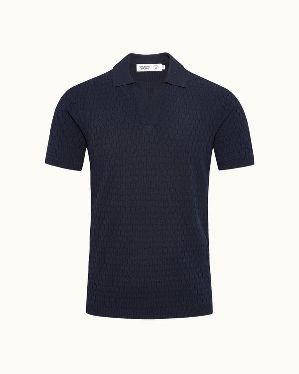 orlebar brown Orlebar Brown And Automobili Lamborghini | White Tailored Fit Polo Shirt – ORLEBAR BROWN